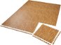 Podlahová ochranná rohož 12 ks dřevěný dekor - Rohožka