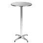 Barový stůl Barový stolek hliníkový 60 cm  - Barový stůl