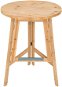Barový stolík z masívu 79 × 110 cm hnedý - Barový stôl