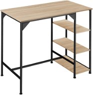 Barový stůl Barový stůl Cannock Industrial světlé dřevo, dub Sonoma - Barový stůl