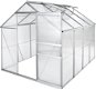 Polykarbonátový skleník bez základne 250 × 185 × 195 cm - Skleník
