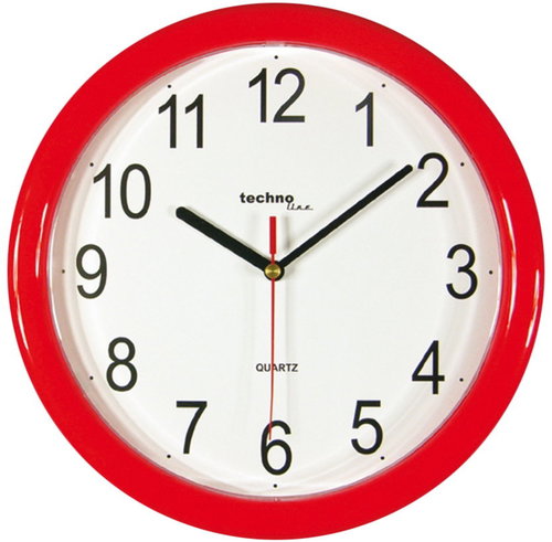 TechnoLine WT 600 red - Wall Clock - Main image