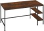 Tectake Písací stôl Donegal 140 × 60 × 76,5 cm, Industrial tmavé drevo - Písací stôl