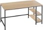 Tectake Počítačový stůl Canton 120×60×75,5cm, Industrial světlé dřevo, dub Sonoma - Desk