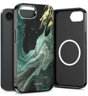 Tech-Protect Lamano MagSafe kryt na iPhone 16e / 17e, verde aura - Phone Cover