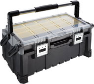 Tectake Edgar tool box, black/yellow - Toolbox