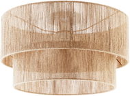 TecTake Stropní svítidlo Lignea Lux z juty, boho styl, 40 W, hnědé - Stropní světlo