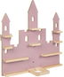 TecTake Policový regál MyLittleStory Princess Castle pro až 22 Tonies - Police