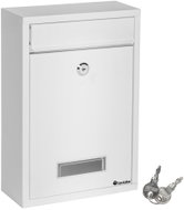 Tectake powder coated steel - white - Mailbox