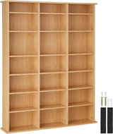 Tectake Stevie 105,5 × 19 × 136,5 cm - beech - Shelving Unit