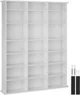 Tectake Stevie 105,5 × 19 × 136,5 cm - matt white - Shelving Unit