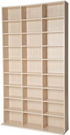 Tectake Christel 180 × 102 × 23,5 cm - beech - Shelving Unit