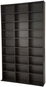 Tectake Christel 180 × 102 × 23,5 cm - černý - Regál