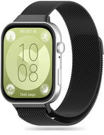 Remienok na hodinky Tech-Protect Milanese na Huawei Watch Fit 3, čierny - Řemínek