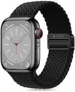 Tech-Protect Nylon Mag for Apple Watch 44 / 45 / 49 mm, black - Watch Strap