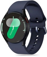 Tech-Protect Silicone on Samsung Galaxy Watch 4 / 5 / 5 Pro / 6 / 7 / FE, dark blue - Watch Strap