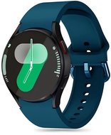 Tech-Protect Silicone on Samsung Galaxy Watch 4 / 5 / 5 Pro / 6 / 7 / FE, montego blue - Watch Strap