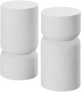 TecTake Set of 2 storage tables Amine - Side Table
