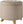 Suna upholstered stool, linen look with storage space, sand