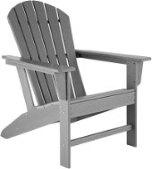 Tectake Záhradná stolička, svetlo sivá - Záhradná stolička