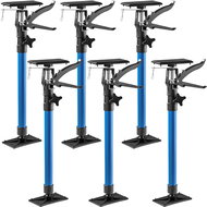 Tectake door frame mounting spacers 6 pcs, 51 - 115 cm - blue - Door Frame Spreader