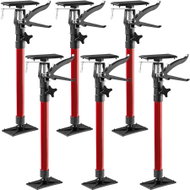 Tectake door frame mounting spacers 6 pcs, 51 - 115 cm - red - Door Frame Spreader