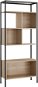 TecTake Regál Hastings 170,5  x 75 x 31 cm dekor dub Sonoma - Regál