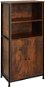 Příborník Doncaster 60 × 38 × 125 cm - Industrial tmavé dřevo - Příborník