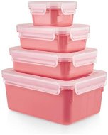 Tefal 4-Piece Container Set Master Seal Colour N1030910 Pink - Food Container Set