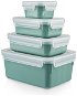 Ételtároló doboz szett Tefal, 4 db, Master Seal Color N1031010, zöld - Sada dóz