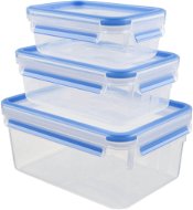 Food Container Set Tefal Doses 3pcs: 0.55l/1.0l/2.3l MASTERSEAL rectangular - Sada dóz