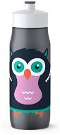 TEFAL SQUEEZE mäkká fľaša 0,6 l sivá – sova - Fľaša na vodu