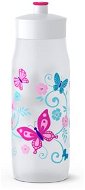 TEFAL SQUEEZE Softflasche 0,6 Liter weiß Schmetterlinge - Trinkflasche