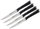 4x Steak Knives stainless steel 11cm