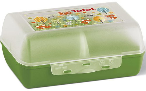 TEFAL VARIOBOLO CLIPBOX green/translucent - foxes and forest - Storage Jar - Main image