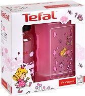 Tefal Set of Jar and Bottle 0.4l Kids Pink-Princess - Food Container Set