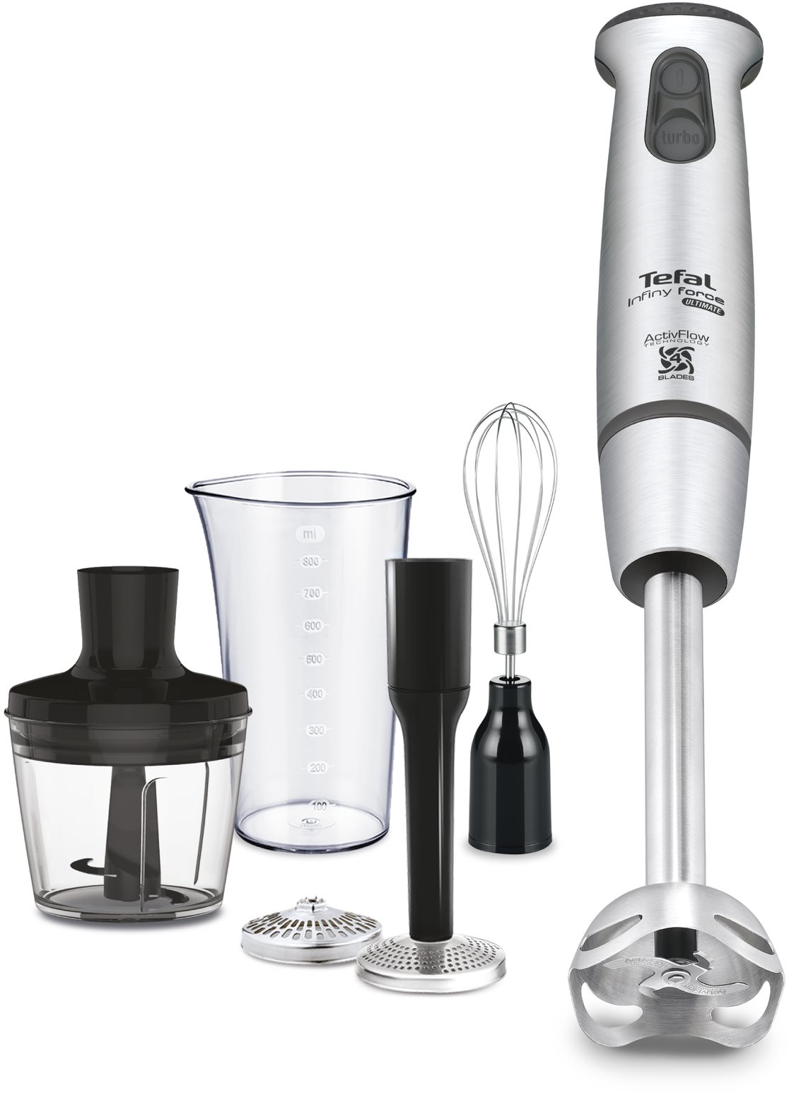 Tefal INFINYFORCE ULTIMATE 4 in 1 HB877D38 Hand Blender alza.sk