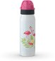 Tefal Vákuum rozsdamentes acél palack 0,5 l ISO2GO fehér, flamingó mintával K3182312 - Kulacs