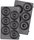 XA8111F0 2 Exchangeable Doughnut Plates for  Snack Collection
