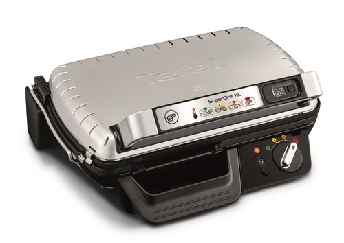 Tefal GC461B34 SuperGrill Timer XL Main image Tefal GC461B34 SuperGrill Timer XL - Contact Grill - Main image