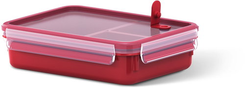 TEFAL MASTERSEAL MICRO Rectangular 1.2l with 3 internal bowls - Storage Jar - Main image