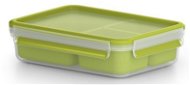 Tárolóedény TEFAL MasterSeal TO GO szögletes ebédtartó doboz 1.2 l, 3 belső tárolóval - Dóza