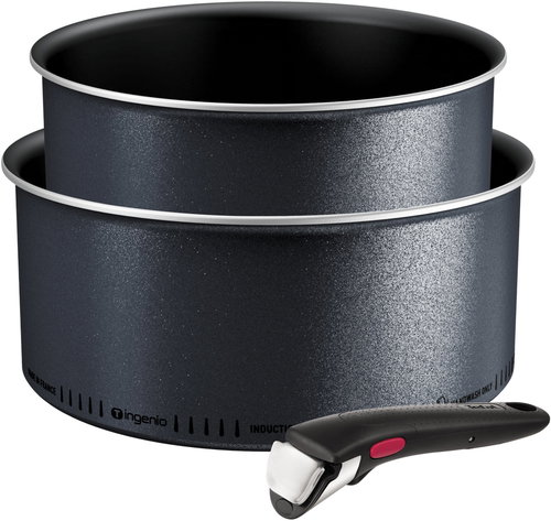 Tefal Ingenio So'Light L7239003 3 piece cookware set Main image Tefal Ingenio So'Light L7239003 3 piece cookware set - Cookware Set - Main image