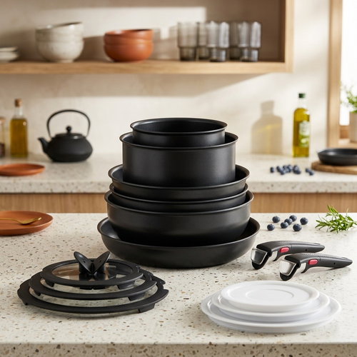 Tefal INGENIO Excellence Fusion P00594 Kochgeschirr-Set 14-teilig - Geschirr-Set - Hauptbild