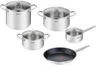 Tefal Cook Eat B922S955 Kochgeschirr-Set aus Edelstahl - 9-teilig - Topfset