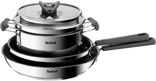 Tefal Ingenio Steamer with Glass Lid
