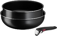 Tefal 3 Piece Cookware Set Ingenio Easy Cook N Clean L1539153 - Cookware Set