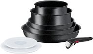 Tefal Ingenio Black Stone 8pcs L3998802 - Cookware Set