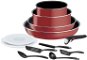 Tefal 12-teiliges Kochgeschirr-Set Ingenio Easy Cook N Clean L1529302 - Topfset