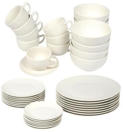 Trento Collection Dining Set, porcelain, 40pcs - Dish Set - Main image